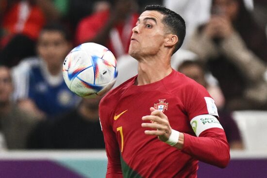 Qatar Soccer World Cup Portugal - Uruguay