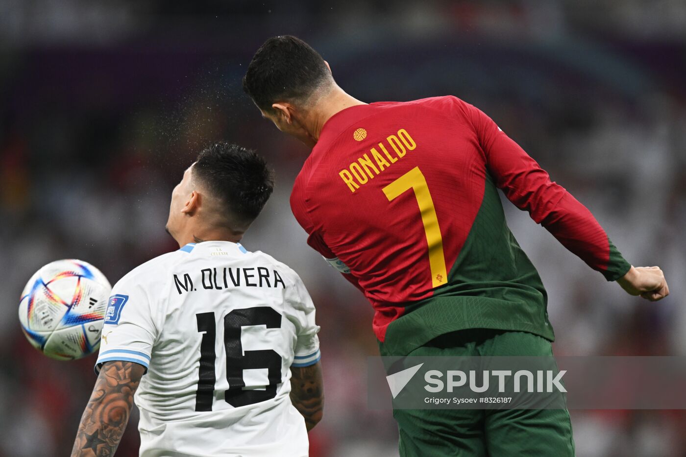 Qatar Soccer World Cup Portugal - Uruguay