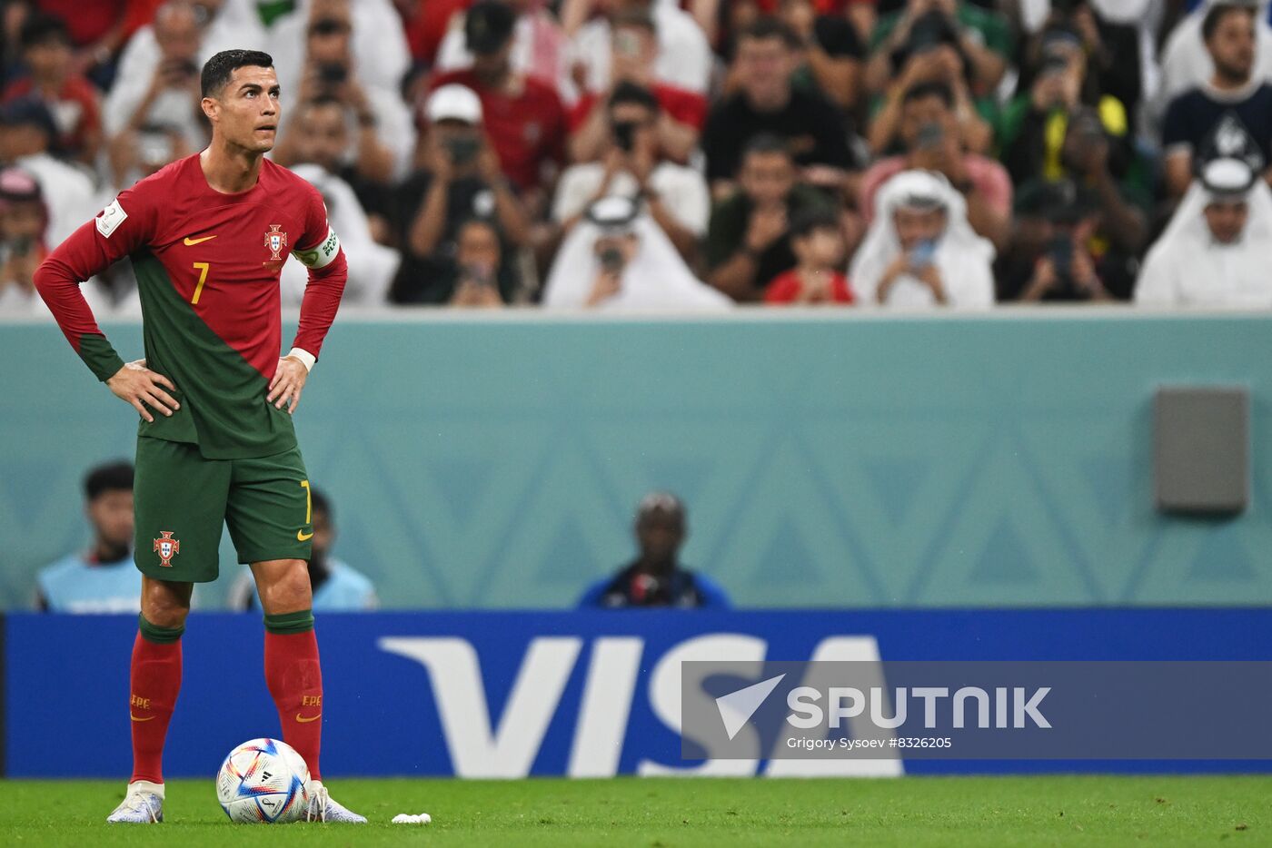 Qatar Soccer World Cup Portugal - Uruguay