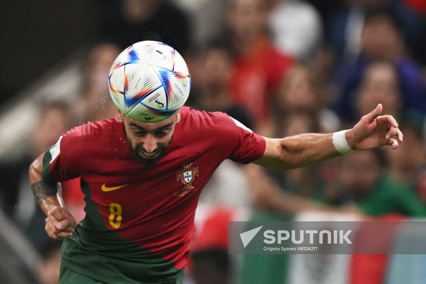 Qatar Soccer World Cup Portugal - Uruguay