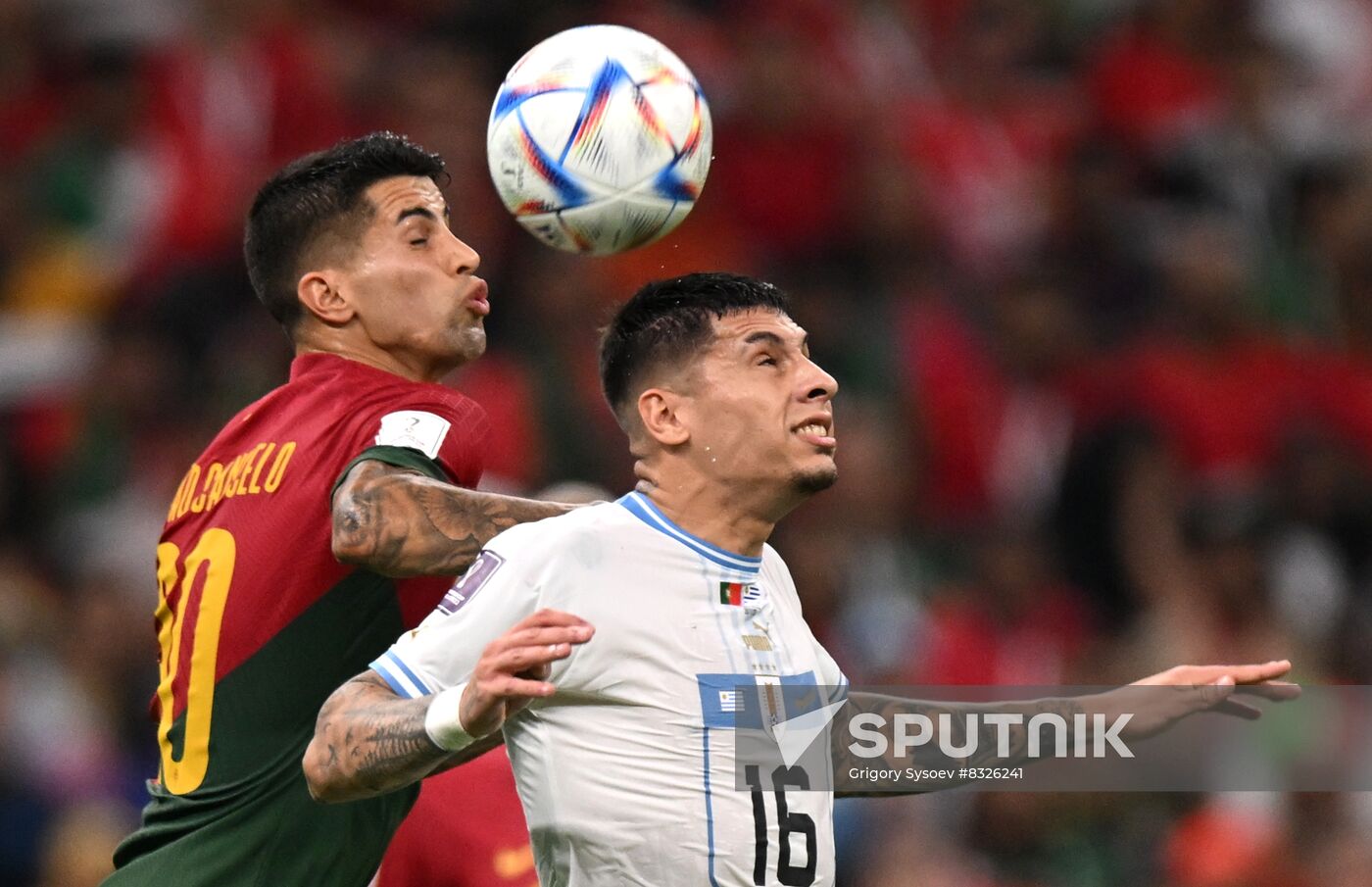Qatar Soccer World Cup Portugal - Uruguay