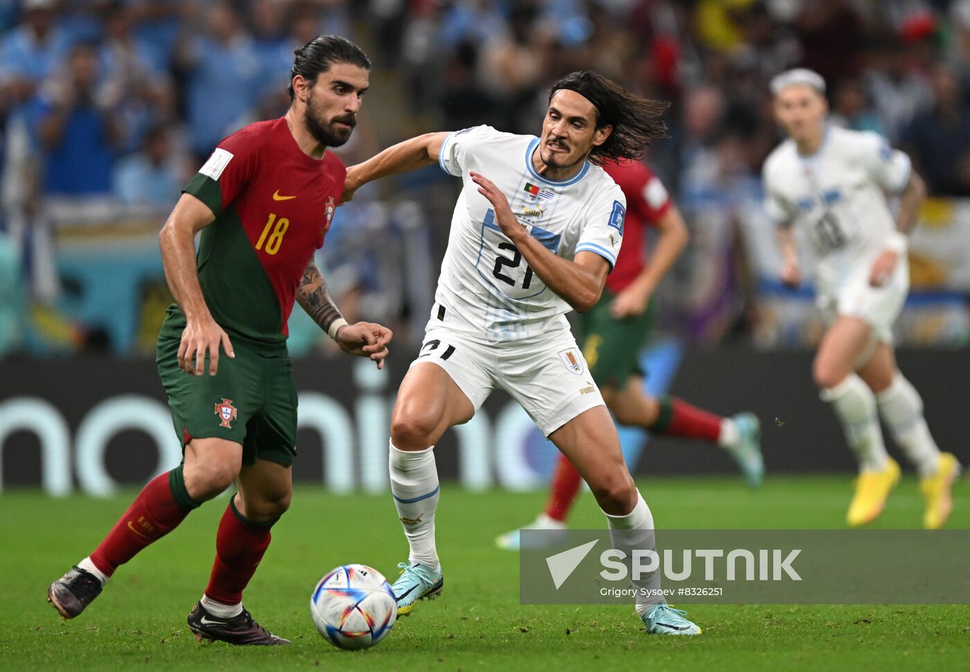 Qatar Soccer World Cup Portugal - Uruguay