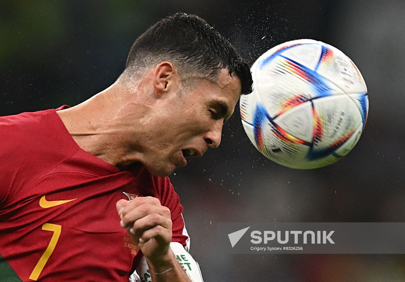 Qatar Soccer World Cup Portugal - Uruguay