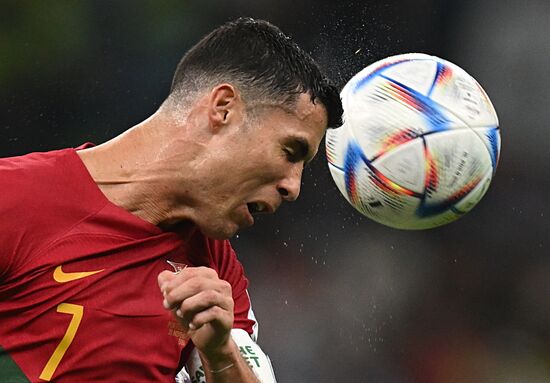 Qatar Soccer World Cup Portugal - Uruguay