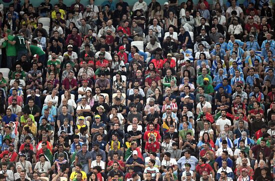 Qatar Soccer World Cup Portugal - Uruguay