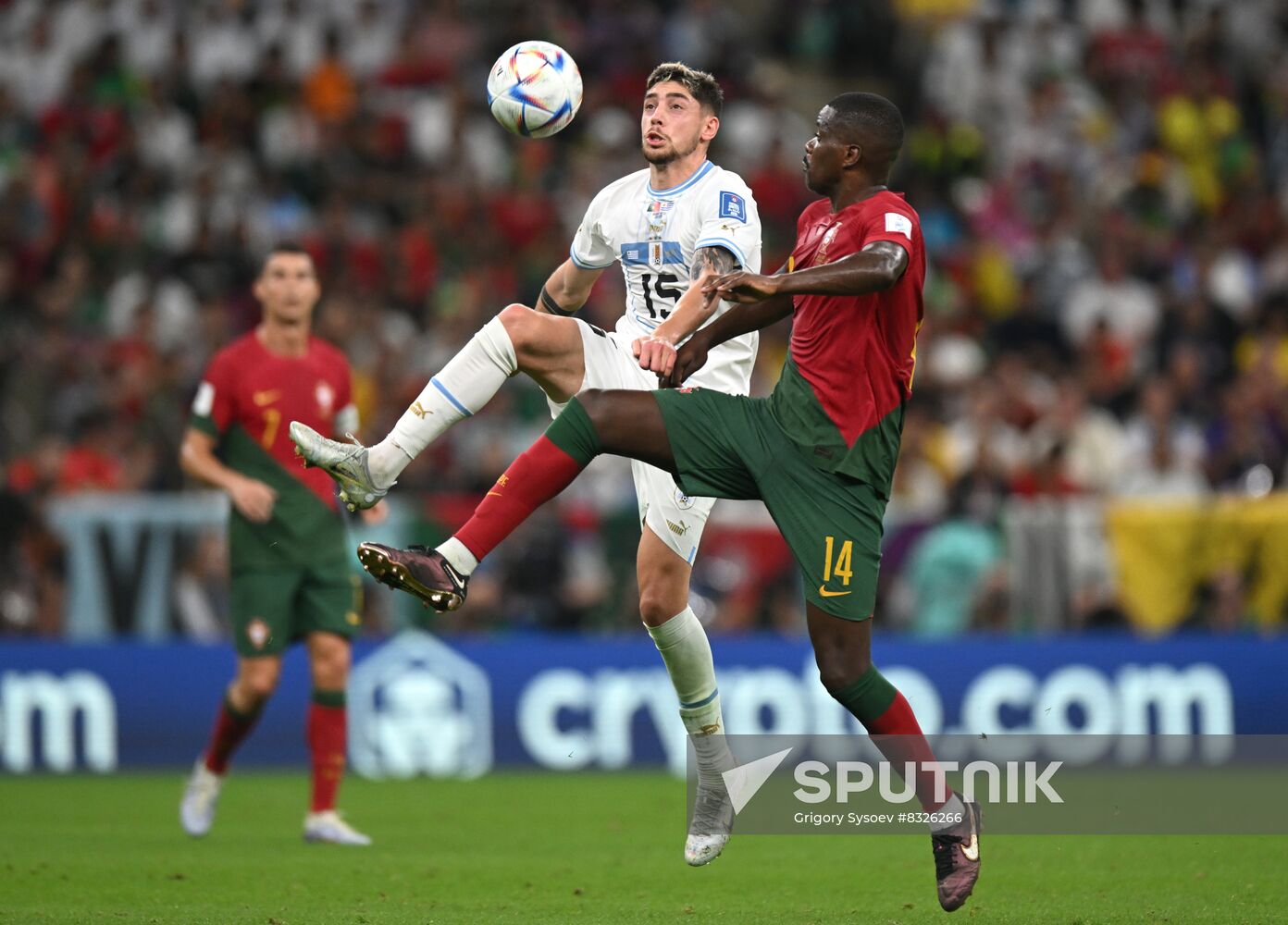 Qatar Soccer World Cup Portugal - Uruguay