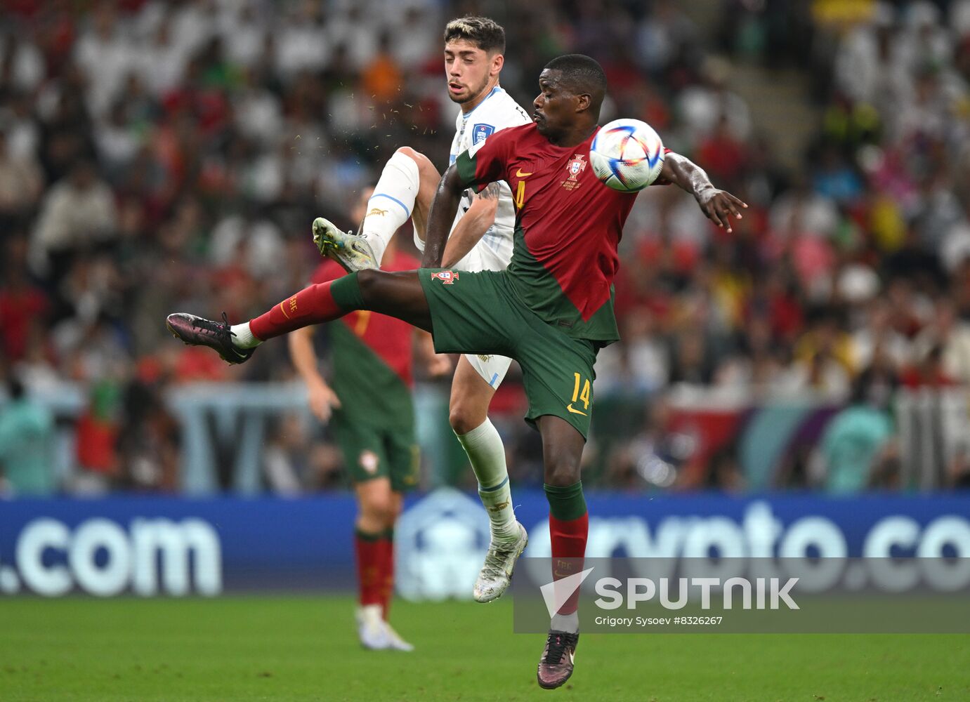 Qatar Soccer World Cup Portugal - Uruguay