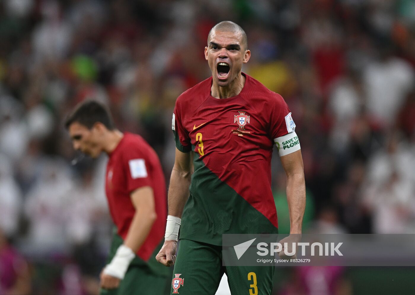 Qatar Soccer World Cup Portugal - Uruguay