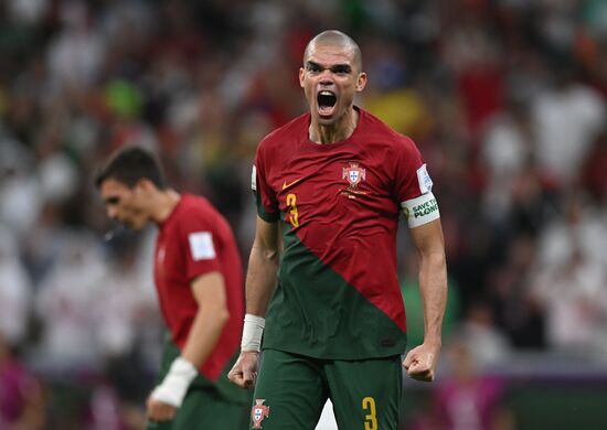 Qatar Soccer World Cup Portugal - Uruguay