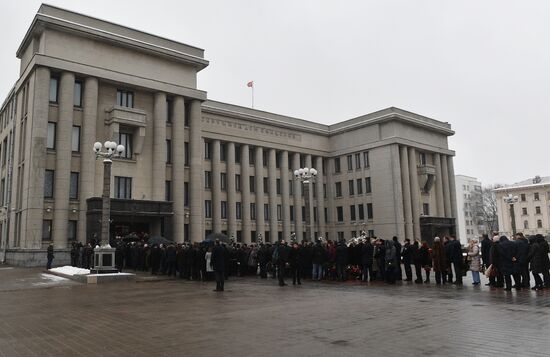 Belarus Foreign Minister Death