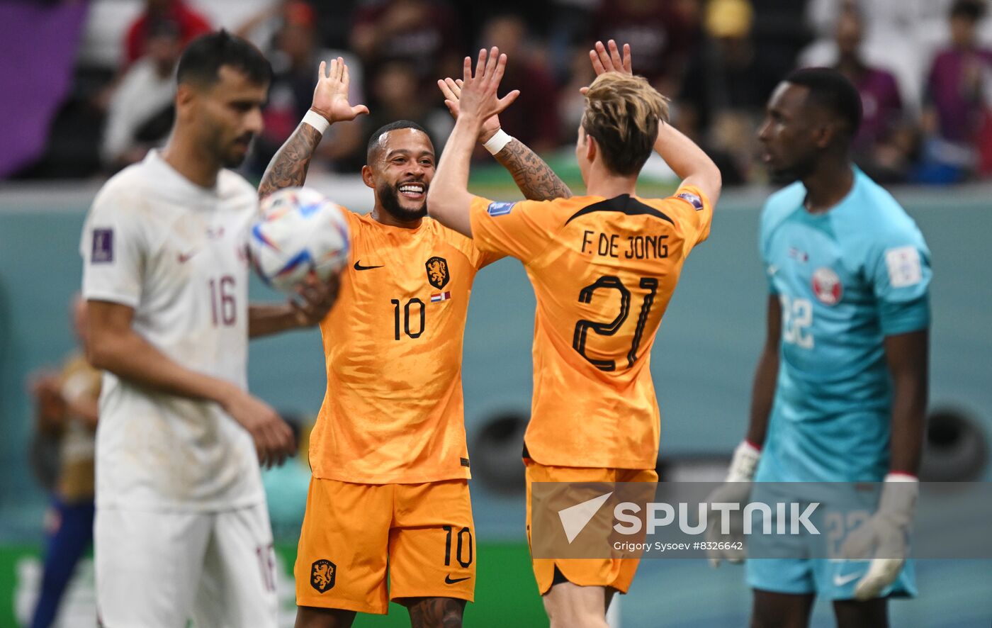 Qatar Soccer World Cup Netherlands - Qatar