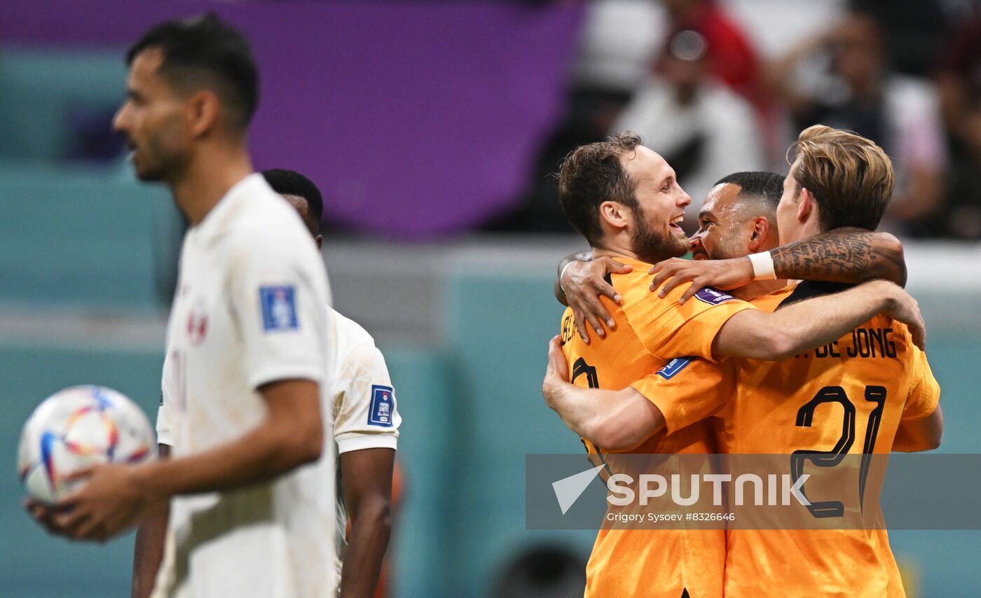 Qatar Soccer World Cup Netherlands - Qatar