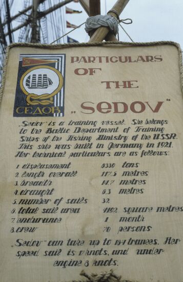 Sedov four-masted barque