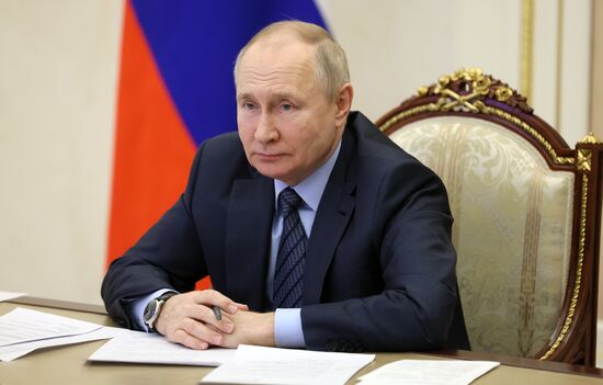 Russia Putin Social Facilities Opening