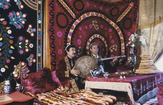 Uzbekistan restaurant in Moscow
