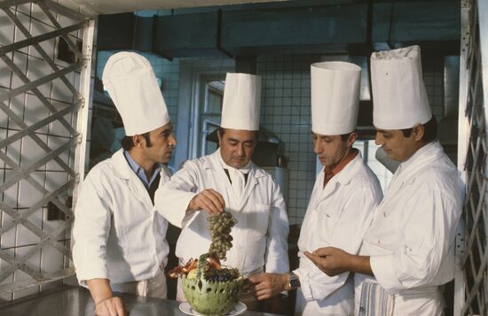 Uzbekistan restaurant in Moscow