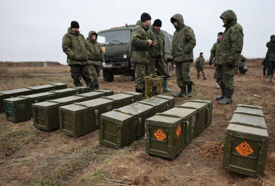 Russia Partial Mobilisation Training