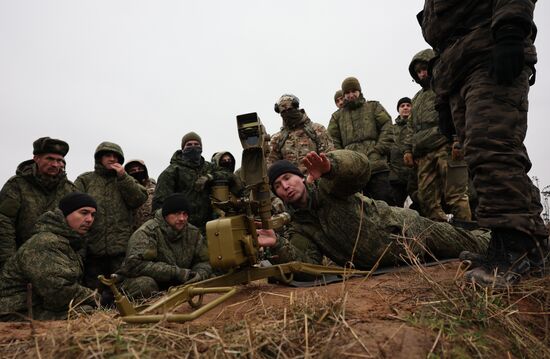 Russia Partial Mobilisation Training