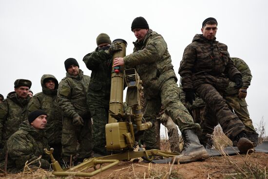 Russia Partial Mobilisation Training