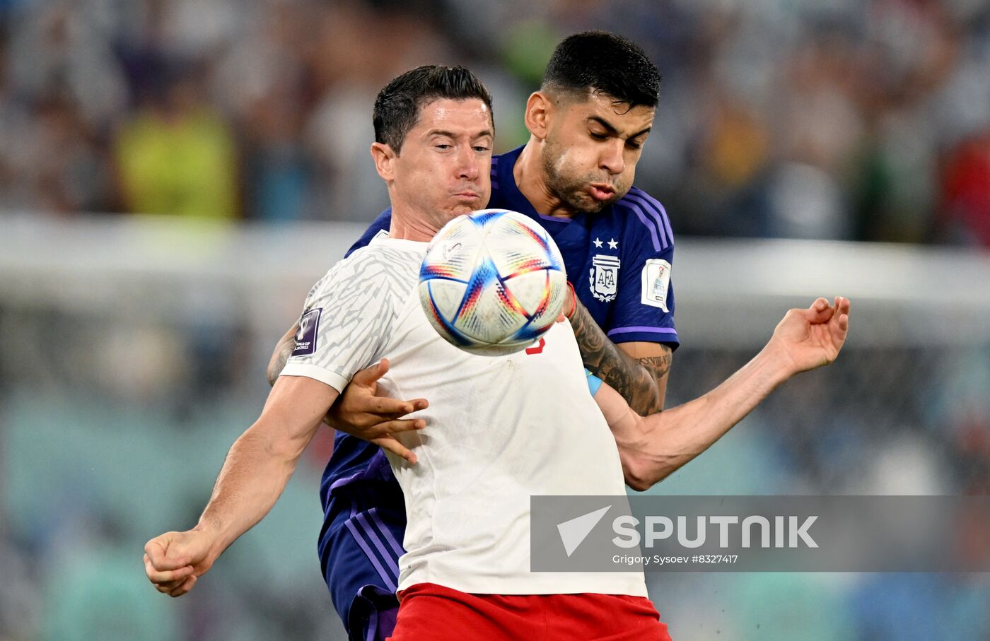 Qatar Soccer World Cup Poland - Argentina