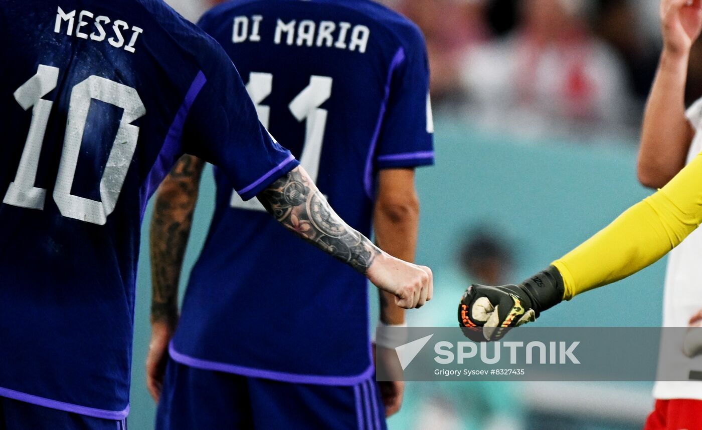 Qatar Soccer World Cup Poland - Argentina