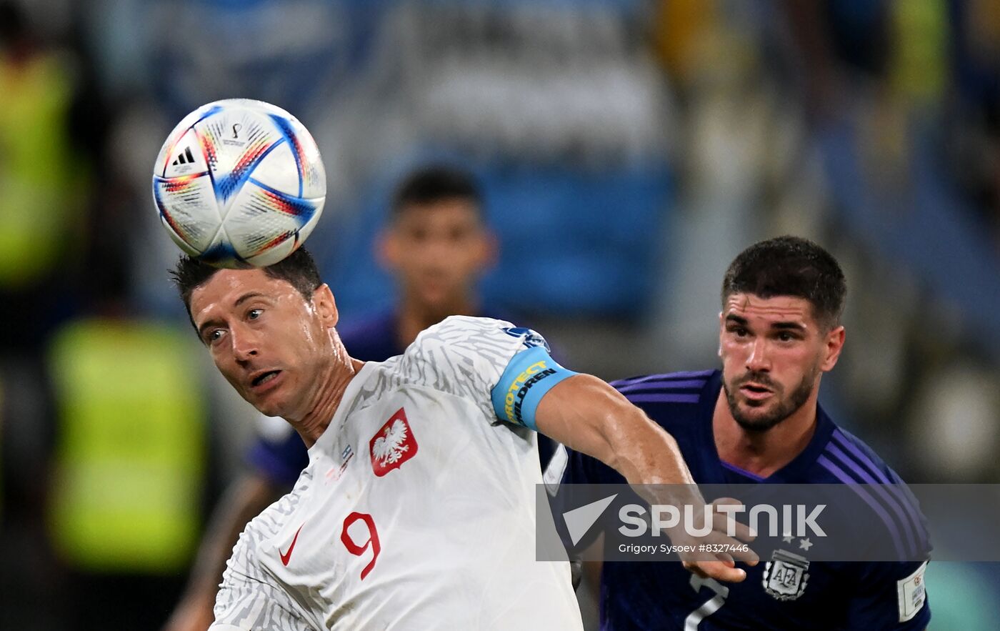 Qatar Soccer World Cup Poland - Argentina