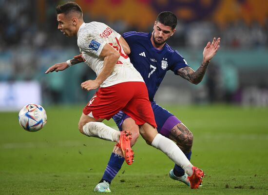 Qatar Soccer World Cup Poland - Argentina