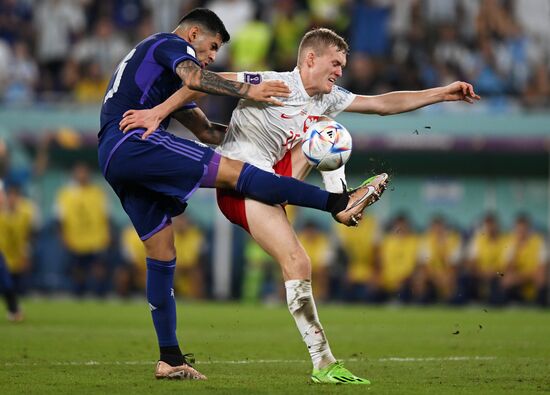Qatar Soccer World Cup Poland - Argentina