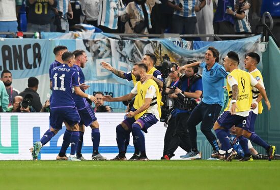 Qatar Soccer World Cup Poland - Argentina