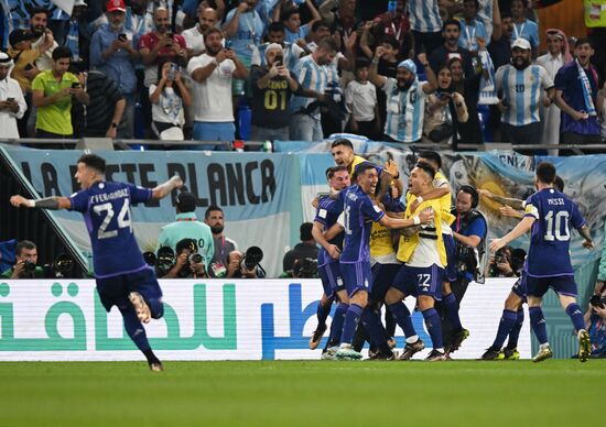 Qatar Soccer World Cup Poland - Argentina