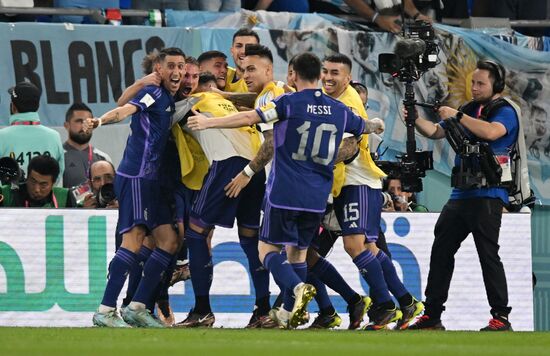 Qatar Soccer World Cup Poland - Argentina