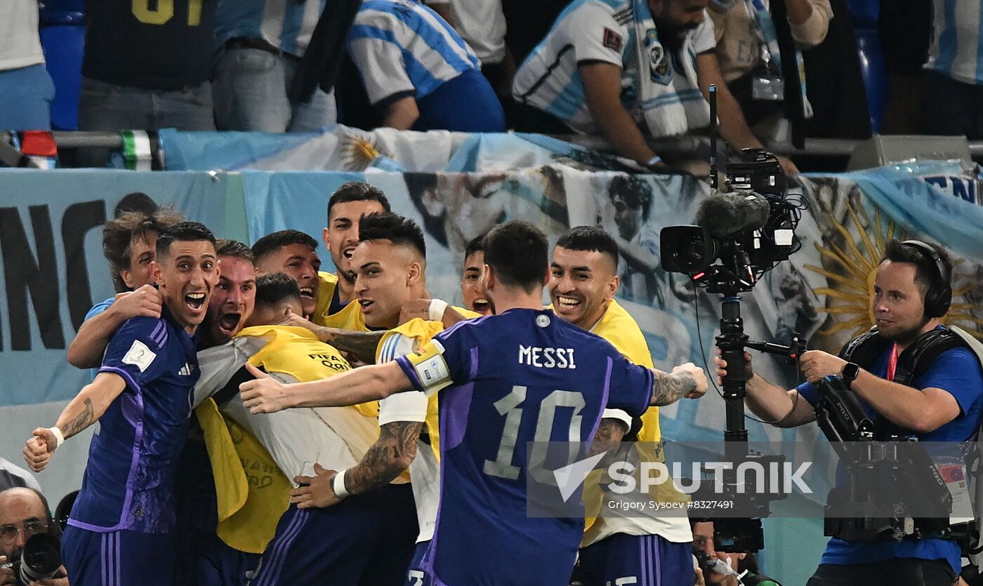 Qatar Soccer World Cup Poland - Argentina