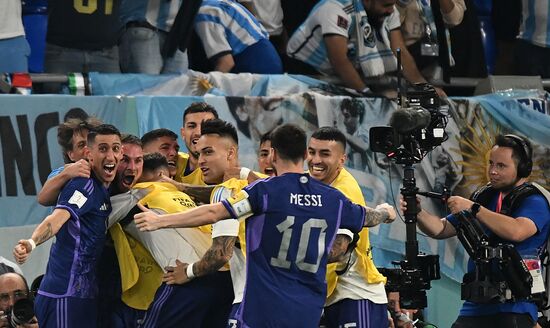 Qatar Soccer World Cup Poland - Argentina