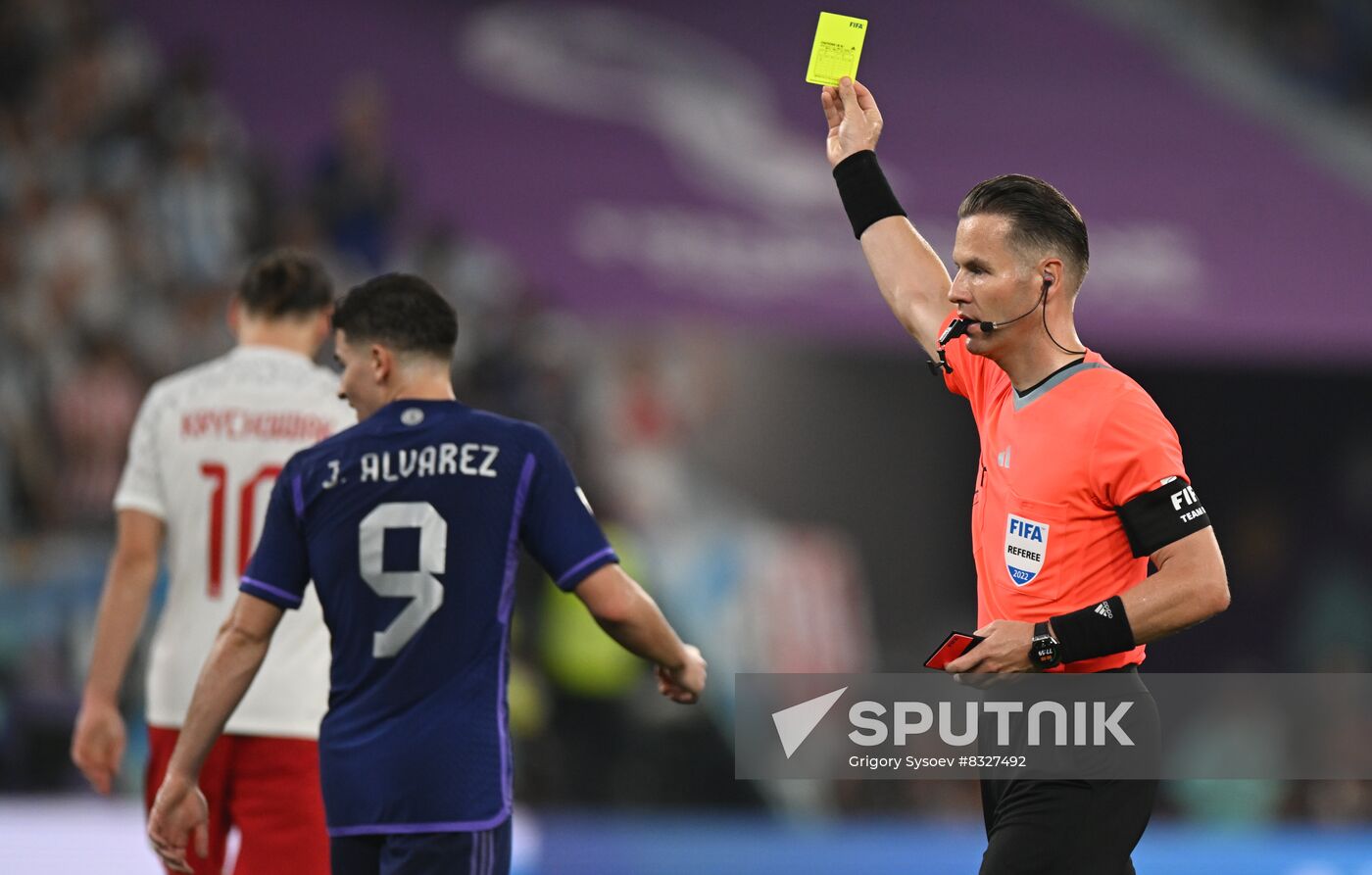 Qatar Soccer World Cup Poland - Argentina