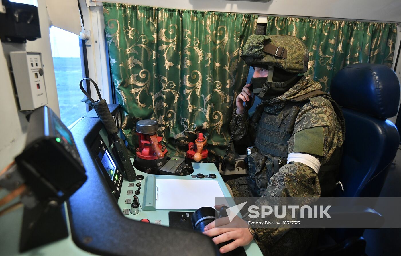 Russia Ukraine Military Operation Railway Troops