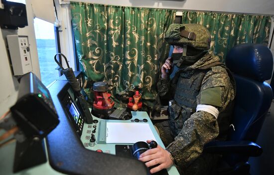 Russia Ukraine Military Operation Railway Troops
