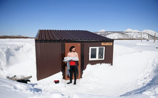 Snowave Kamchatka surf school founder Anton Morozov