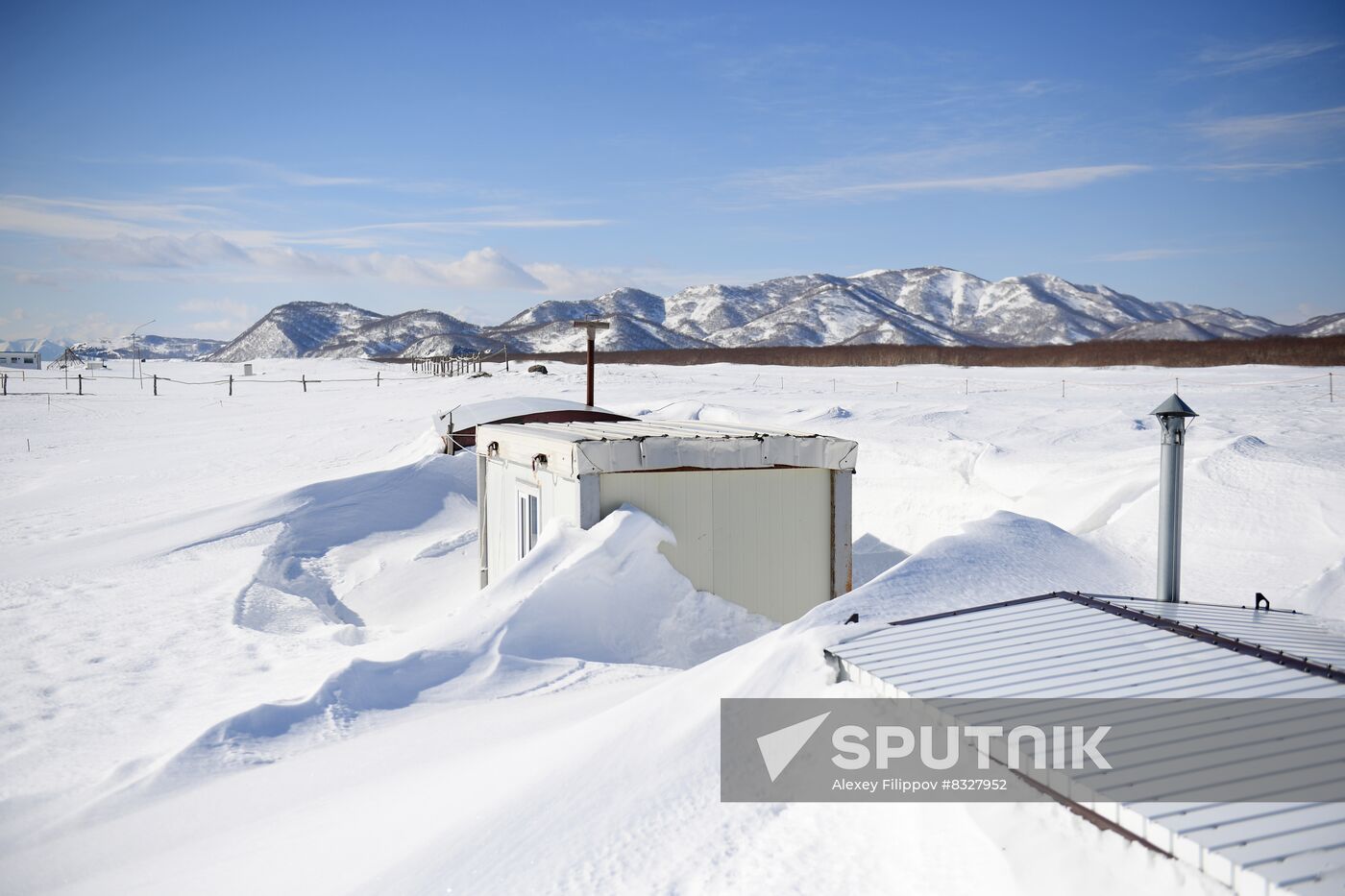Surf camp in Kamchatka