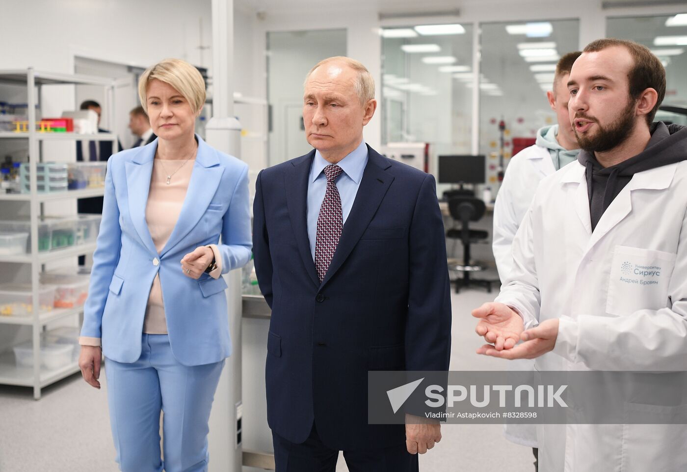 Russian President Vladimir Putin attends Young Scientists Congress