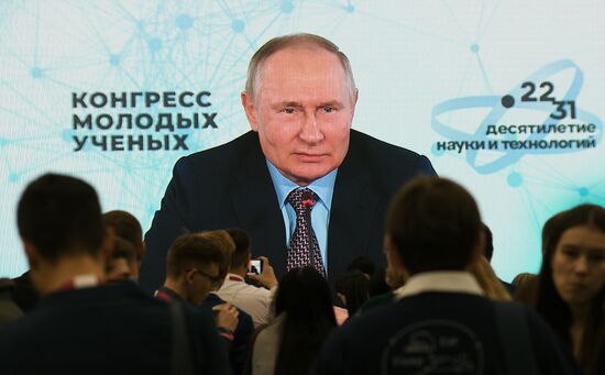 Russia Putin Young Scientists Congress