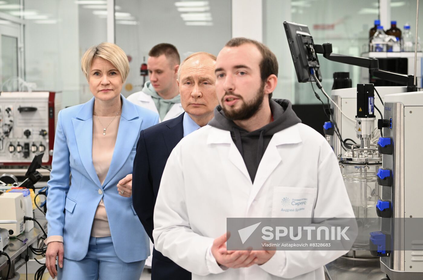 Russian President Vladimir Putin attends Young Scientists Congress