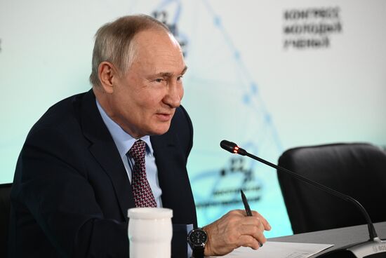 Russia Putin Young Scientists Congress