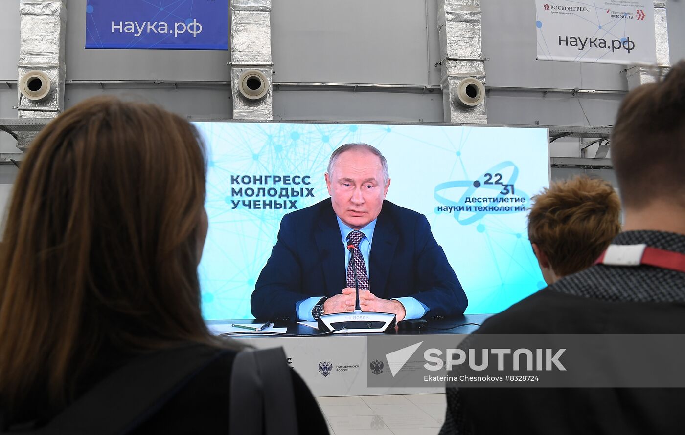 Russia Putin Young Scientists Congress