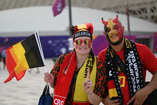 Russia Soccer World Cup Croatia - Belgium
