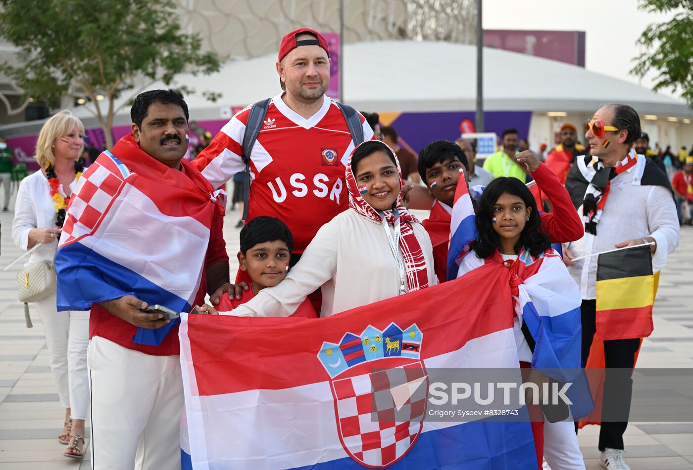 Russia Soccer World Cup Croatia - Belgium