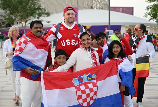 Russia Soccer World Cup Croatia - Belgium