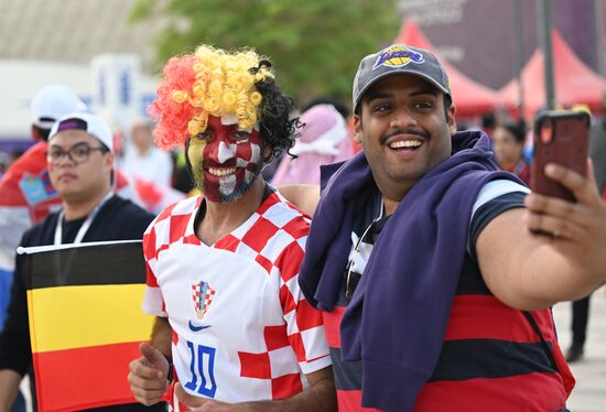 Russia Soccer World Cup Croatia - Belgium