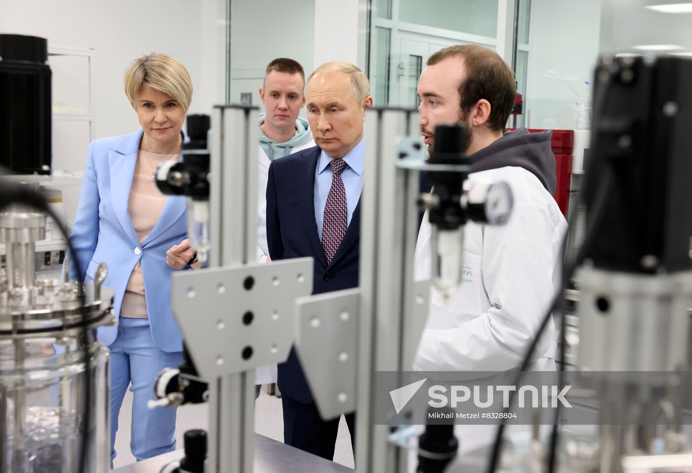 Russian President Vladimir Putin attends Young Scientists Congress
