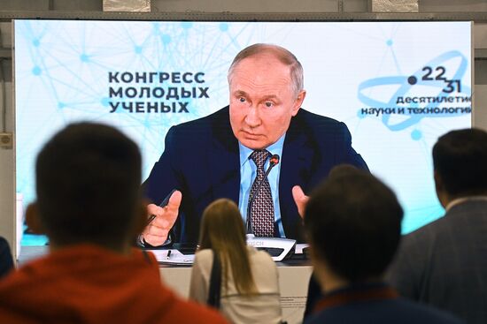 Russia Putin Young Scientists Congress