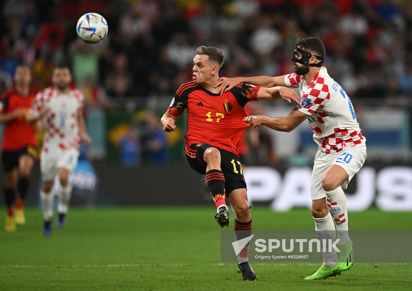 Russia Soccer World Cup Croatia - Belgium